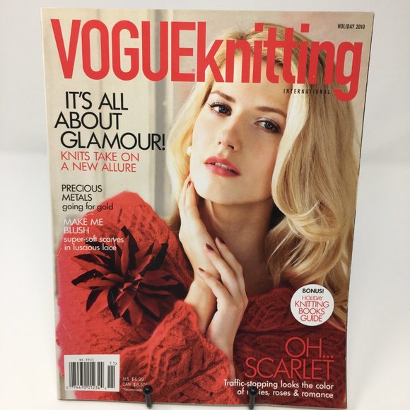 Bundle Vogue Knitting Magazine 6 Issues 2008-2010 Upscale Knits - Picture 7 of 16